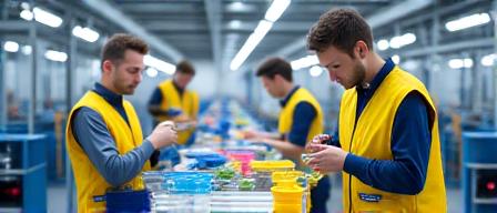 UK Factory production floor